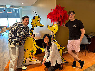 Animation studio workplace photo